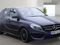 Used Mercedes B200 AMG line 2017 Blue Hatchback