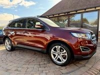 Used Ford Edge Titanium 180 HP (132 kW) 2017 Red SUV