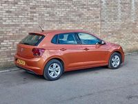 Used VW Polo SE 80 HP (58 kW) 2020 Orange Hatchback