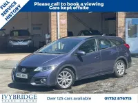 Used Honda Civic SE Plus 120 HP (88 kW) 2015 Blue Estate