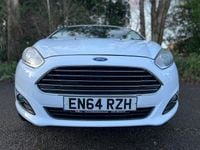 Used Ford Fiesta Titanium 2015 White Hatchback