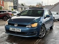 Used VW Golf VII GT 150 HP (110 kW) 2016 Blue Hatchback