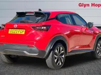 Used Nissan Juke Acenta 114 HP (83 kW) 2023 Red SUV