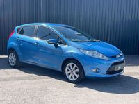 Used Ford Fiesta Zetec 2009 Blue Hatchback