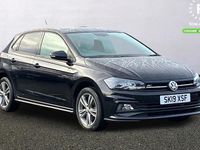 Used VW Polo R-line 116 HP (85 kW) 2019 Black Hatchback