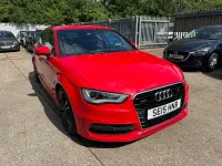 Used Audi A3 Sportback S-Line 179 HP (131 kW) 2015 Red Hatchback