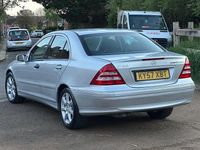 Begagnad Mercedes C180 Classic 2007 Silver Sedan