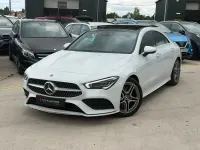 Used Mercedes CLA220 AMG Line Premium Plus 190 HP (139 kW) 2020 White Coupe