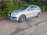 Begagnad Audi Q7 S-line plus 2013 Silver SUV