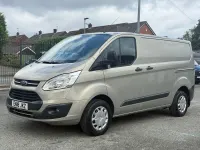 Used Ford Transit Custom Trend 130 HP (95 kW) 2018 Silver Van