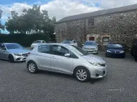 Used Toyota Yaris 99 HP (72 kW) 2012 Silver Hatchback