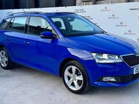 Used Skoda Fabia SE L 110 HP (80 kW) 2019 Blue Estate