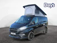 Used Ford Transit Custom Limited 130 HP (95 kW) 2021 Black Van