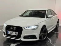 Used Audi A6 Black Edition 190 HP (139 kW) 2015 White Sedan