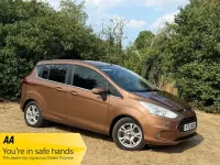 Used Ford B-MAX Zetec 90 HP (66 kW) 2013 Gold MPV