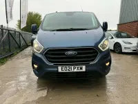 Used Ford Transit Custom Limited 130 HP (95 kW) 2021 Blue Van
