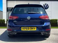 Used VW Golf VII R-line 150 HP (110 kW) 2019 Blue Hatchback