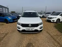 Used VW T-Roc SE 115 HP (84 kW) 2018 White SUV