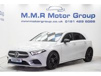 Used Mercedes A200 AMG Line Premium 150 HP (110 kW) 2019 White Hatchback