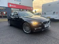 Used BMW 330e Luxury Line 2017 Jet black Sedan