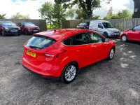 Used Ford Focus Zetec 2015 Red Hatchback