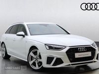 Used Audi A4 S-Line 2024 White Estate