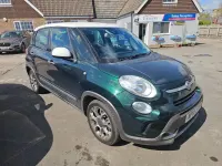 Used Fiat 500L Trekking 85 HP (62 kW) 2014 Green/white MPV