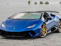 Used Lamborghini Huracán 640 HP (470 kW) 2018 Blue Cabriolet