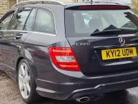 Used Mercedes C220 170 HP (125 kW) 2012 Black Estate
