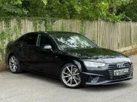 Used Audi A4 Black Edition 150 HP (110 kW) 2019 Black Sedan