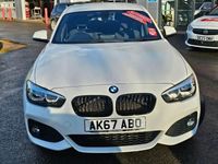 Used BMW 118 M Sport 2017 White Hatchback