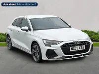 Used Audi A3 Sportback S-Line 150 HP (110 kW) 2026 White Hatchback