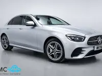 Used Mercedes E300 AMG line 320 HP (235 kW) 2021 Silver Sedan