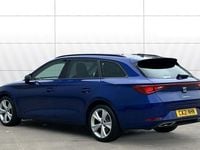 Used Seat Leon FR 150 HP (110 kW) 2021 Blue Estate