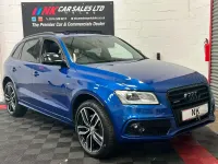 Used Audi Q5 S-line plus 190 HP (139 kW) 2016 Blue SUV