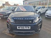 Used Land Rover Range Rover evoque HSE Dynamic 2016 Black Estate