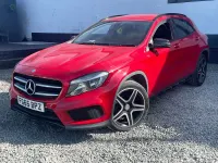 Used Mercedes GLA200 AMG line 136 HP (100 kW) 2015 Red SUV