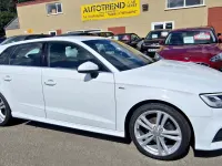 Used Audi A3 S-Line 150 HP (110 kW) 2019 White Sedan