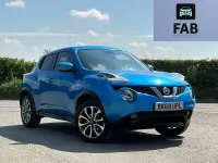 Used Nissan Juke Tekna 2018 Blue SUV
