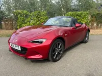 Used Mazda MX5 Inclusive 160 HP (117 kW) 2016 Red Cabriolet