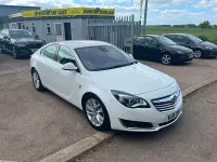 Begagnad Vauxhall Insignia Elite 163 HK (119 kW) 2014 Vit Halvkombi