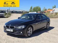 Begagnad BMW 320 Sport Line 184 HK (135 kW) 2017 Svart Sedan
