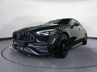 Used Mercedes C300e AMG line 2022 Black Sedan