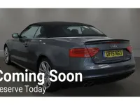 Used Audi A5 Cabriolet S-Line 2015 Grey Cabriolet