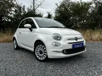 Used Fiat 500 Lounge 69 HP (50 kW) 2017 White Hatchback