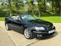 Used Saab 9-3 Cabriolet Vector 2007 Black Cabriolet