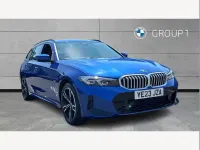 Used BMW 330 M Sport 288 HP (211 kW) 2023 Blue Estate