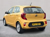 Used Kia Picanto 2021 Yellow Hatchback
