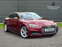 Used Audi A5 Sportback S-Line 2018 Red Hatchback