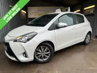 Begagnad Toyota Yaris 69 HK (50 kW) 2017 Vit Halvkombi
